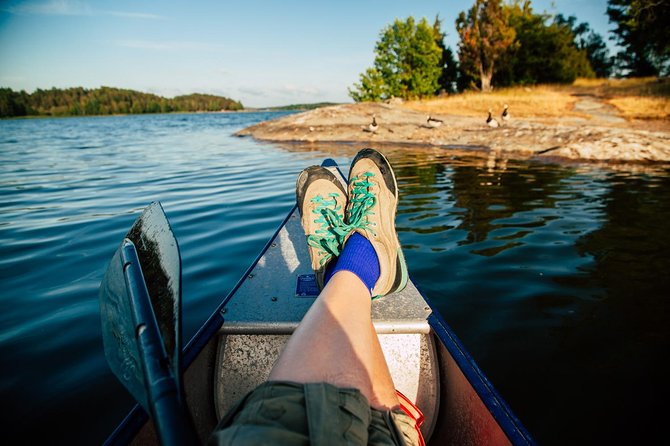 Canoe adventure in Stockholm Archipelago - How the Guide Shapes Your Paddle (So You Don’t Fight the Wind)