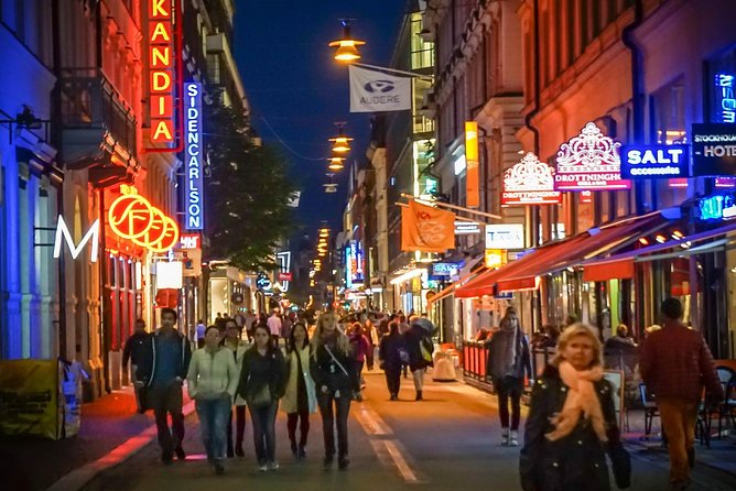 Explore Stockholm By Night - The city-center drink stop: rooftop views or a hidden bar
