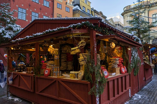 Guided Stockholm Christmas Tour - Walking Prästgatan and Old Town streets with a storyline