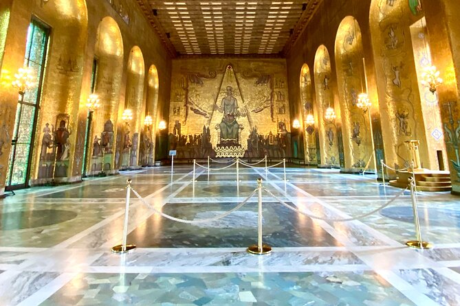 Nobel Grandeur at Stadshuset: Private Tour of Stockholm City Hall - Inside the City Hall: how a one-hour tour stays focused