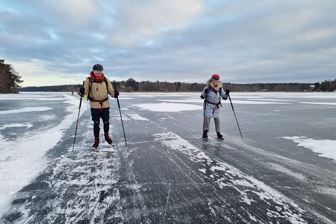 Nordic Ice Skating on a Frozen Lake in Stockholm - Skating for Beginners: Support, Safety, and Real Pacing