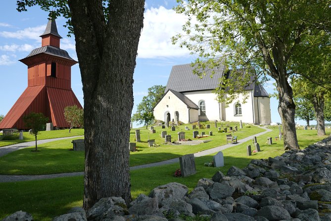 Private Tour: Swedish History Day Trip to World Heritage Candidate Markim-Orkesta from Stockholm - Orkesta kyrka: rune stones, a local graveyard, and medieval walls