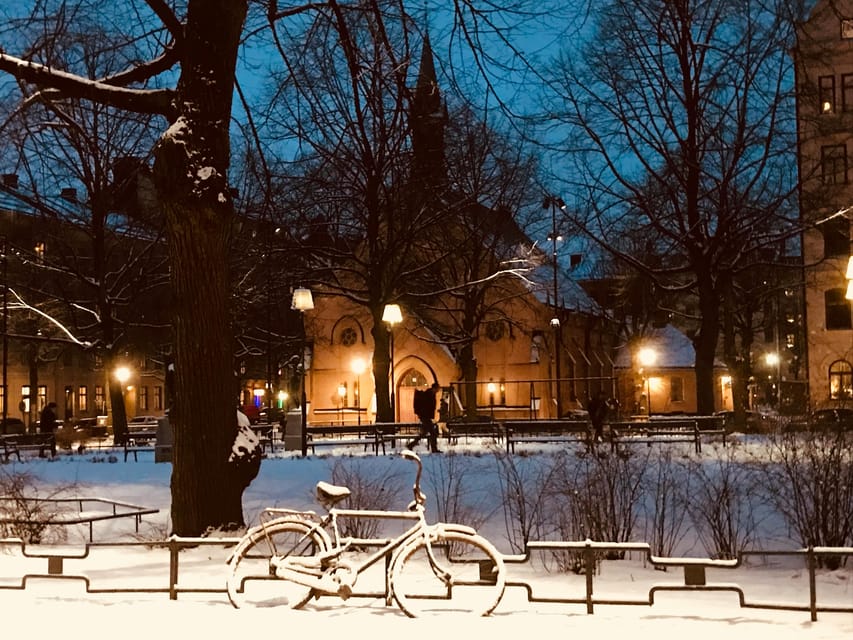 Stockholm: Christmas Markets & Lights Guided Walking Tour - Old Town Christmas Market: Lights, Trees, and the Market Story