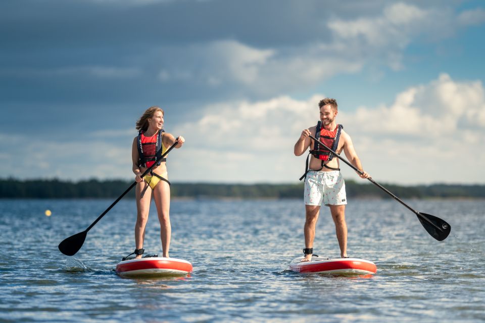 Stockholm: City Highlights Self-Guided SUP Tour - Getting set up on Södermalm at Långholmen Kajak