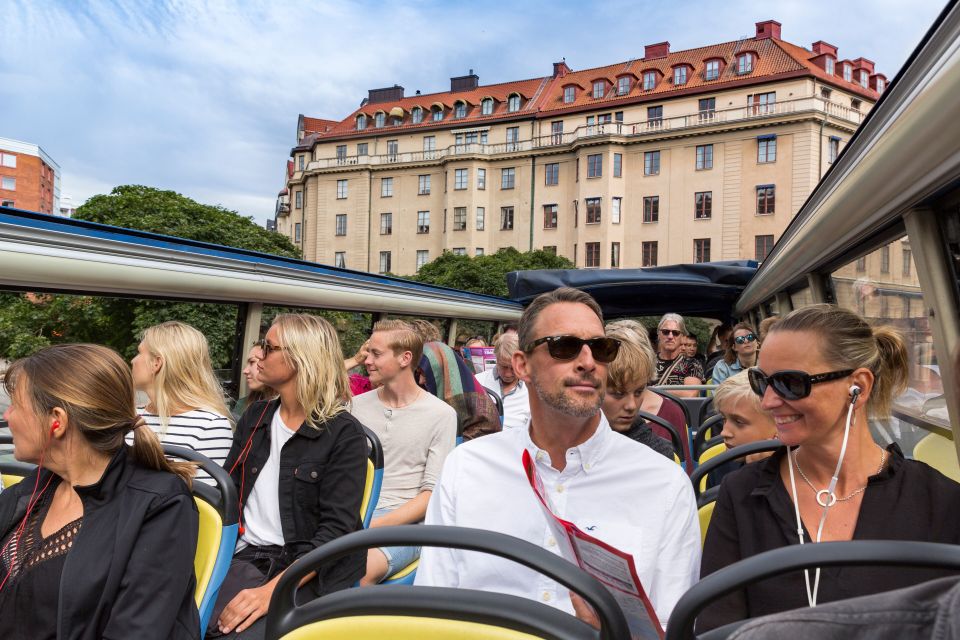 Stockholm: City Sightseeing Hop-On Hop-Off Bus Tour - Boat tour option: nice when you plan around crowds